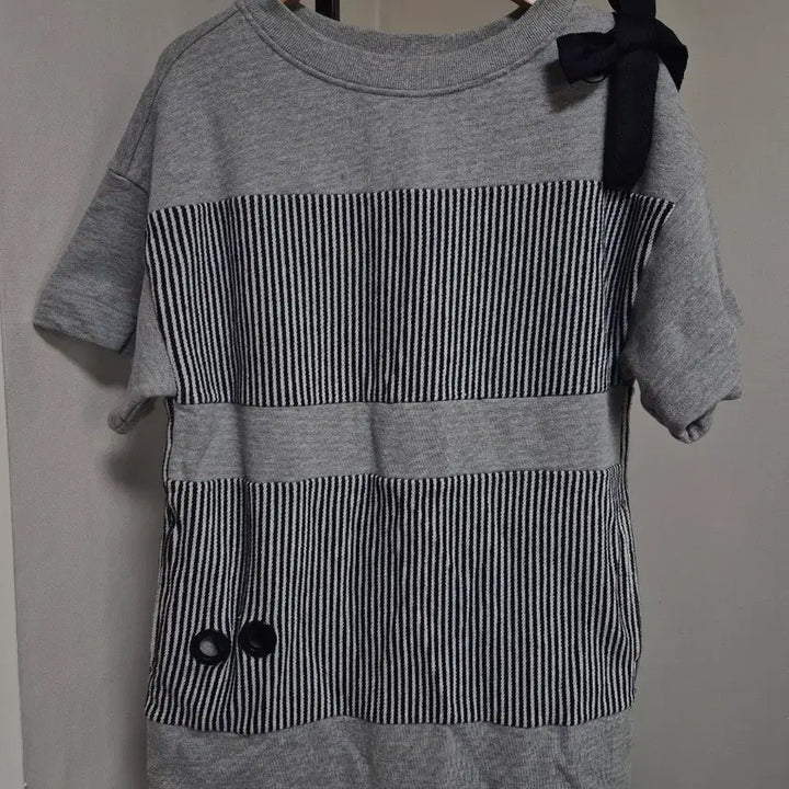 [BUNJANG] Lucky Chouette Striped T-Shirt / 럭키슈에뜨 티셔츠