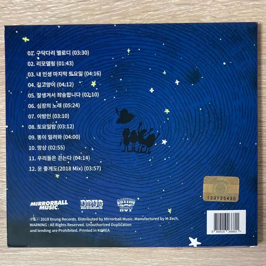 [BUNJANG] Crying Nut Remodeling CD (Signed) / 크라잉넛 (Crying Nut) - 리모델링 CD 판매 (싸인반)