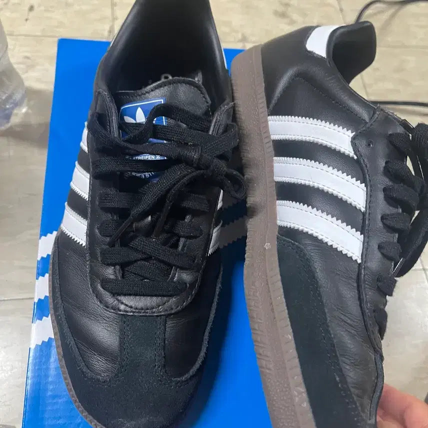 [BUNJANG] Adidas Samba (Black) Sneakers / 아디다스 삼바(블랙) 265 정품!