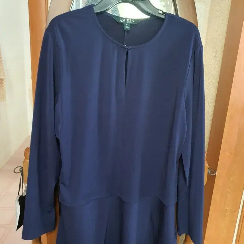 [BUNJANG] Ralph Lauren Navy Blouse / 랄프로렌
