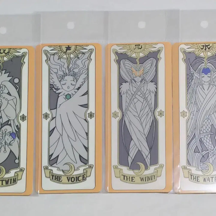 [BUNJANG] Cardcaptor Sakura 25th Anniversary Clow Card Stickers / 카드캡터체리 25주년 기념 크로우카드 스티커 17장 (낱장 구매 가능)