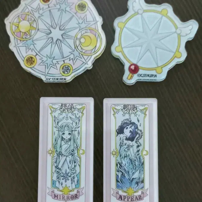[BUNJANG] Cardcaptor Sakura 25th Anniversary Clow Card Sticker Set / 카드캡터체리 25주년 기념 크로우카드 스티커 21장 (낱장 구매 가능)
