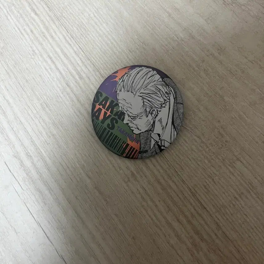 [BUNJANG] Sakamoto Days Takamura Can Badge / 사카모토데이즈 타카무라 캔 뱃지