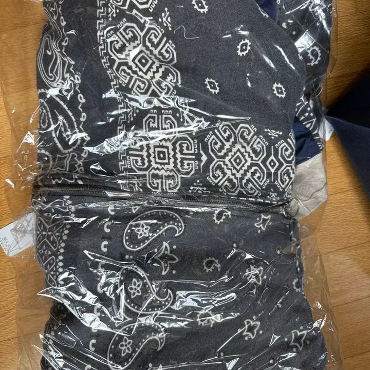 [SOLD OUT] 캐피탈 플리스 반다나 비부악 후드 블루종 블랙 5 새상품