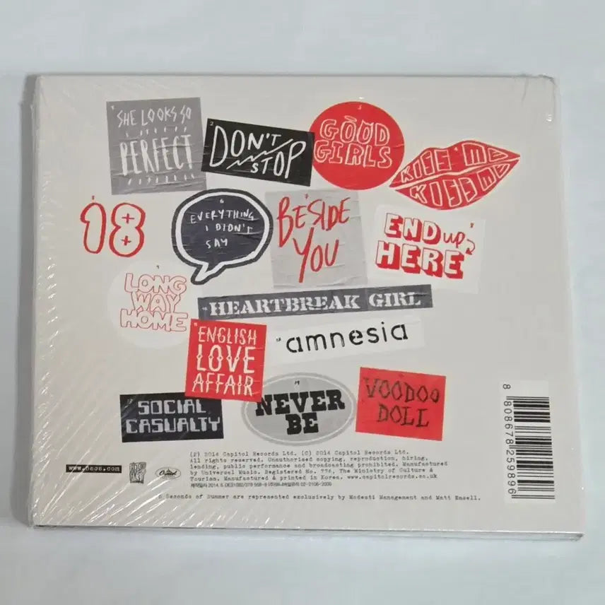 [BUNJANG] 5 Seconds of Summer Deluxe Album CD / 미개봉 파이브 세컨즈 오브 섬머 5 seconds 디럭스 앨범 CD 썸머