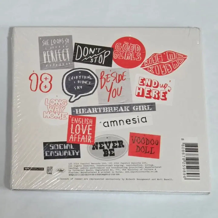 [BUNJANG] 5 Seconds of Summer Deluxe Album CD / 미개봉 파이브 세컨즈 오브 섬머 5 seconds 디럭스 앨범 CD 썸머