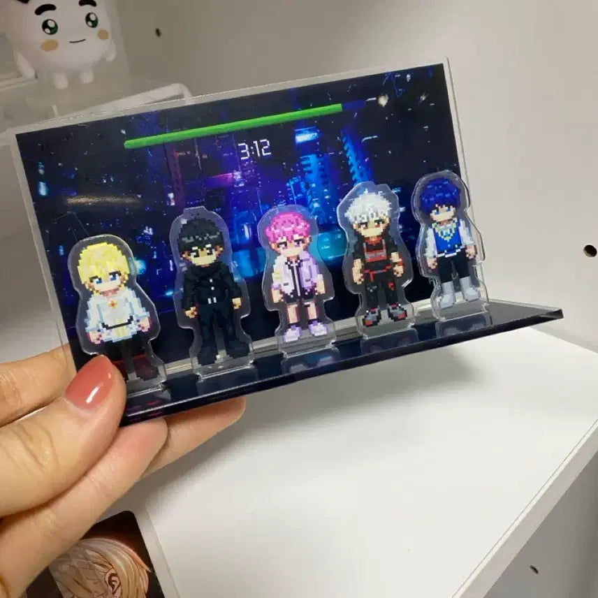 [BUNJANG] PLAVE Pixel World Acrylic Stand / 플레이브 픽셀월드 아크릴스탠드