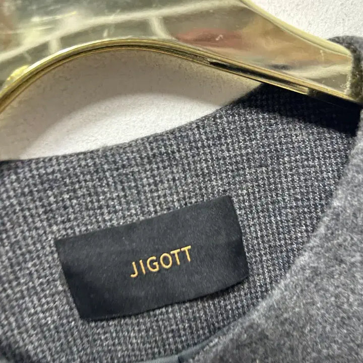 [BUNJANG] JIGOTT Wool Belted Coat - Gray - S / JIGOTT 지고트 울 벨티드 코트 그레이 S