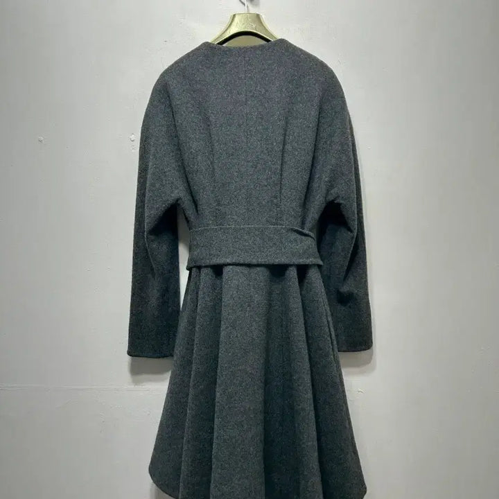 [SOLD OUT] JIGOTT 지고트 울 벨티드 코트 그레이 S