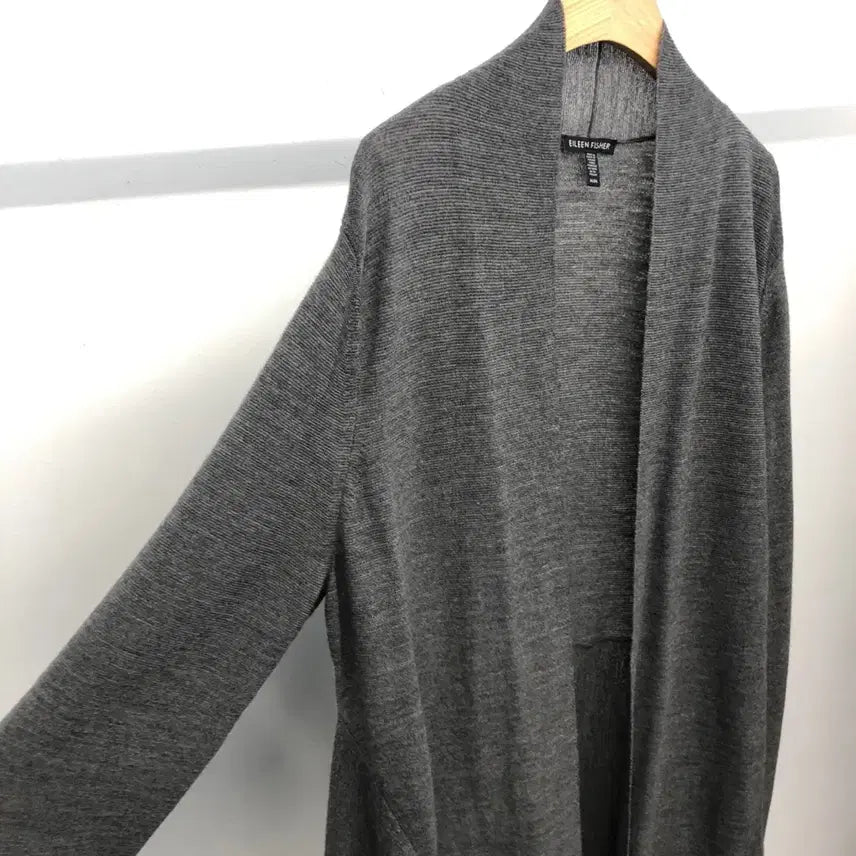 [BUNJANG] Eileen Fisher Merino Wool Open Cardigan / 미국 에일린피셔 메리노울100 가디건 M