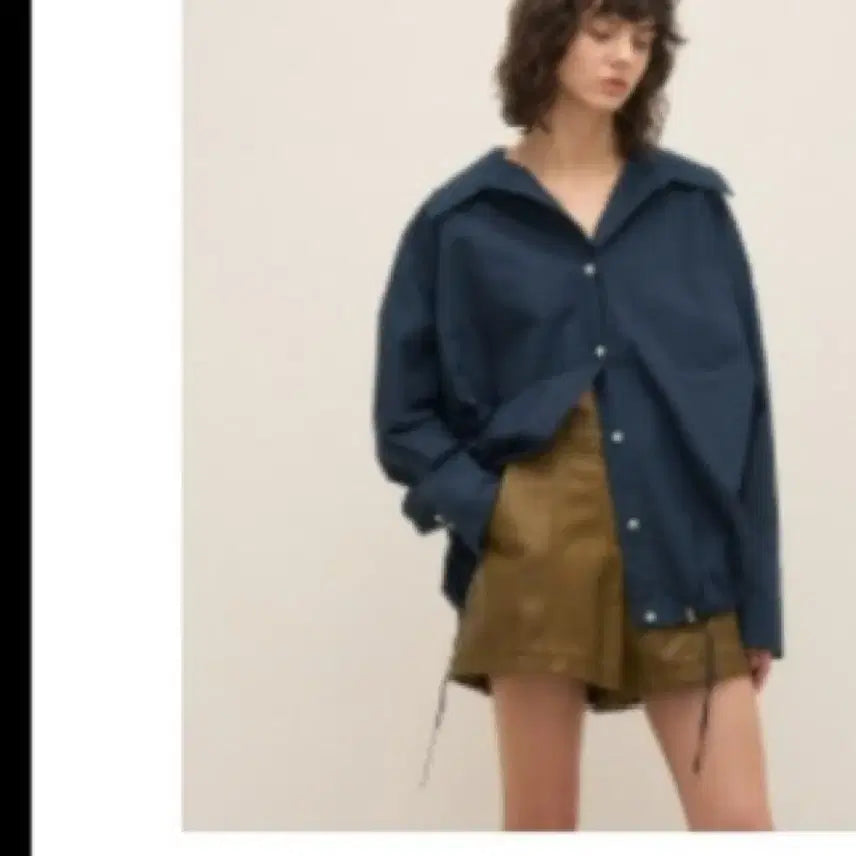 [SOLD OUT] 시스탬 패치 드로우 스트링셔츠