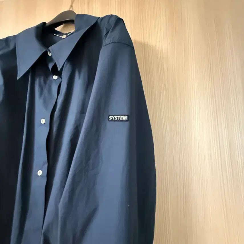 [SOLD OUT] 시스탬 패치 드로우 스트링셔츠