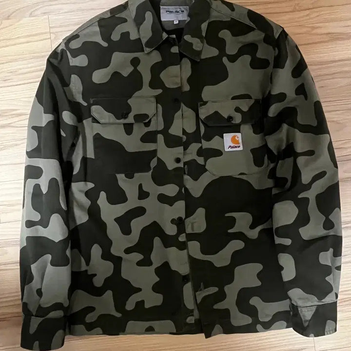 [BUNJANG] Palace x Carhartt WIP Camo Shirt / 팔라스 X 칼하트 WIP 셔츠 그린 카모