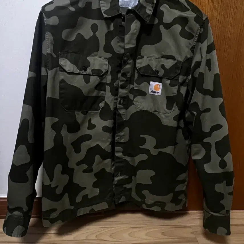 [BUNJANG] Palace x Carhartt WIP Camo Shirt / 팔라스 X 칼하트 WIP 셔츠 그린 카모