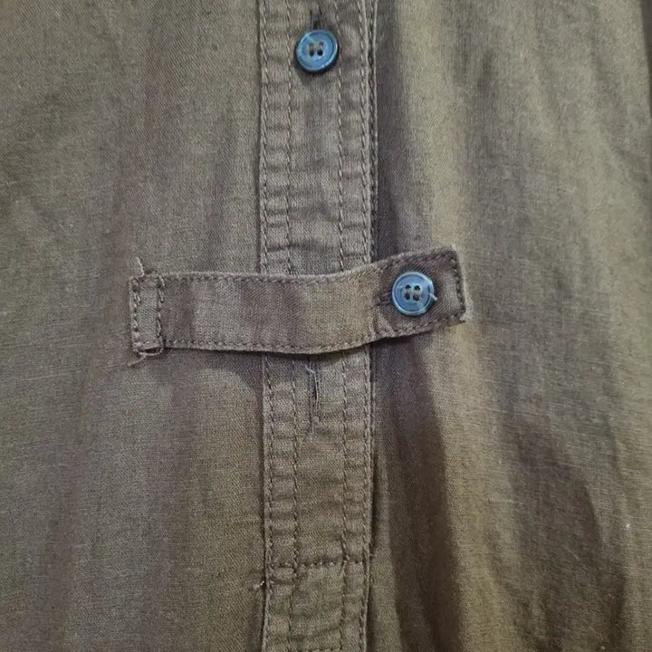 [BUNJANG] Summer Brown Linen Long Dress / 여름 밤색. 마. 린넨. 롱원피스.   깨끗해요. 가슴단면
