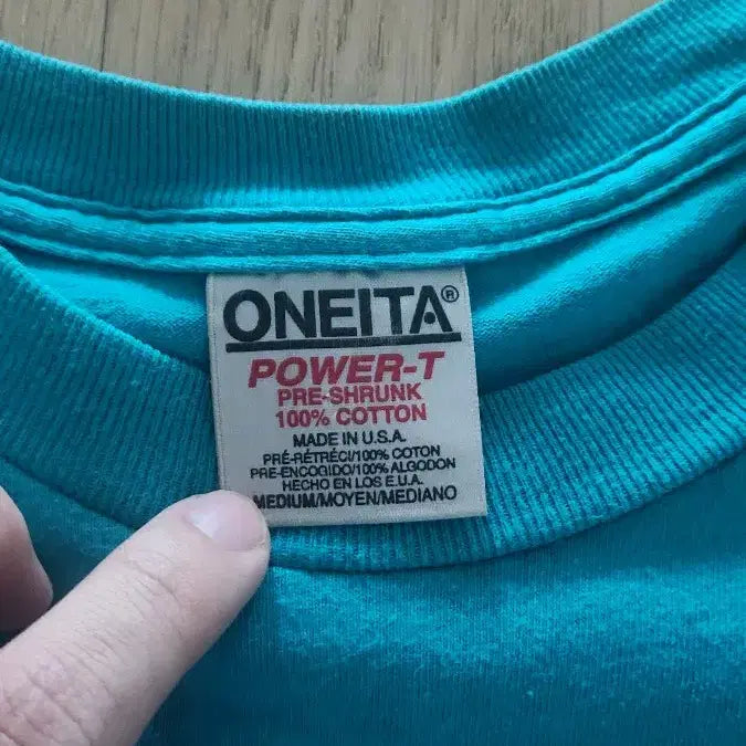 [BUNJANG] Oneita Hawaii T-shirt / 오네이타 하와이 티셔츠 m