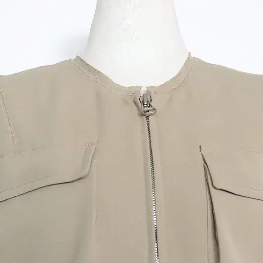 [BUNJANG] S. Hanseom Time Perforated Zip-up Jacket / S . 한섬타임 집업 펀칭자켓
