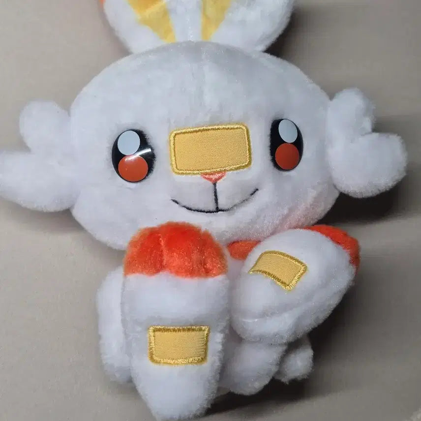 [BUNJANG] Pokemon Scorbunny 30cm Plush Doll / 포켓몬스터 염버니 30cm 인형