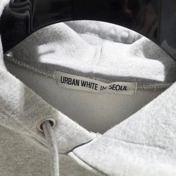 [BUNJANG] Urban White in Seoul Gray Hoodie / (어반화이트인서울) 남성 그레이 후드티
