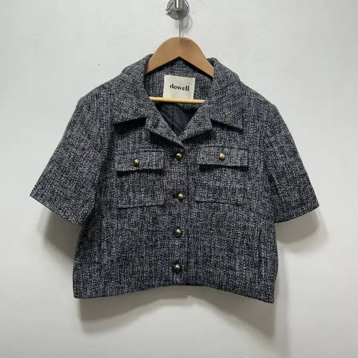 [SOLD OUT] dowell 트위드 반팔 자켓