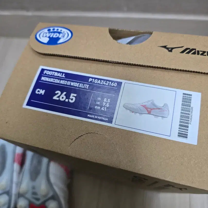 [BUNJANG] Monarcida Wide Elite MD Shoes / [택포10][265] 모나르시다 와이드 엘리트 MD