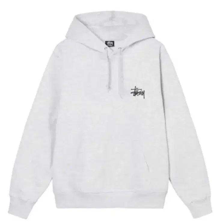 [BUNJANG] Stussy Hoodie Gray/Black / (정품/새상품 ) 스투시 후드티 그레이/블랙