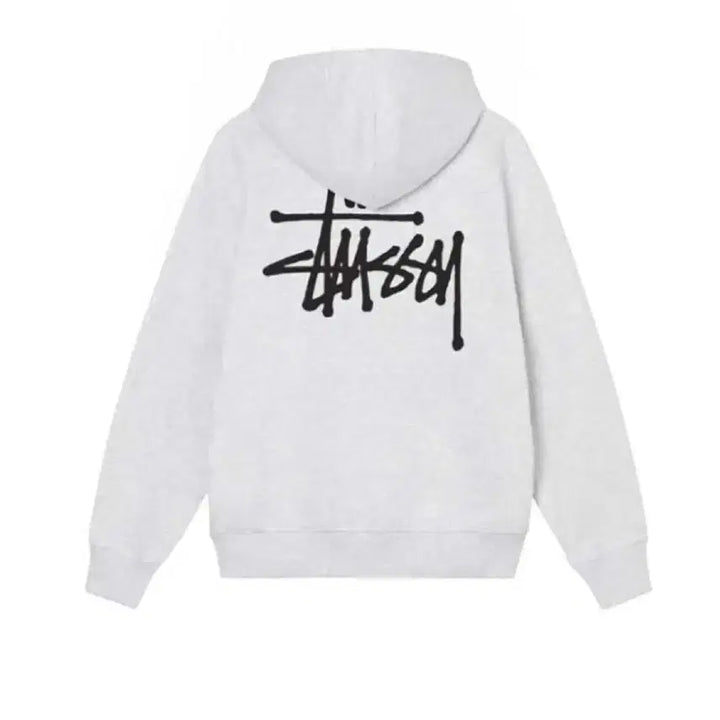[BUNJANG] Stussy Hoodie Gray/Black / (정품/새상품 ) 스투시 후드티 그레이/블랙