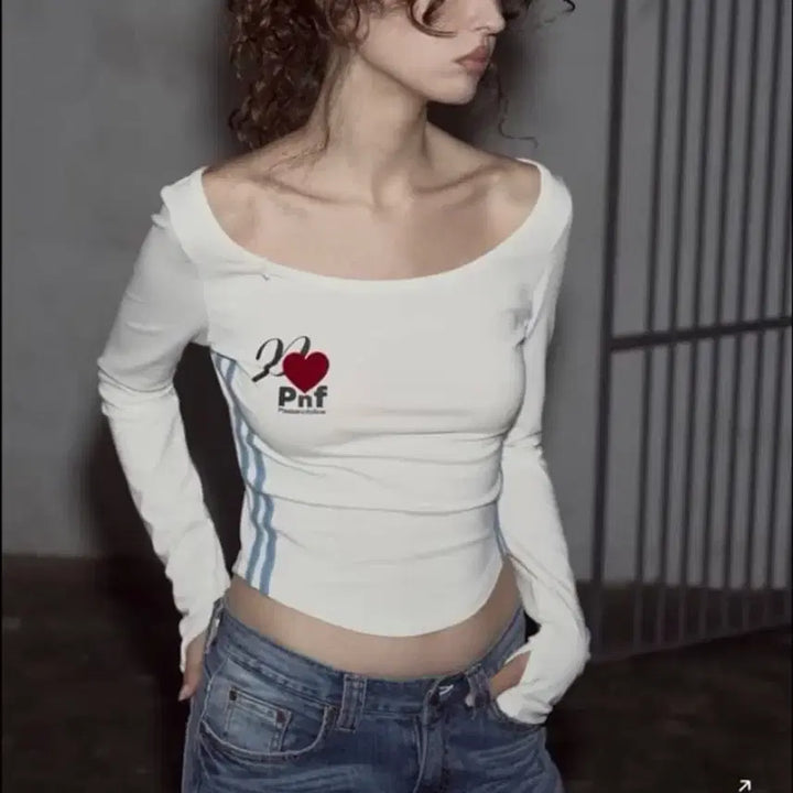 [BUNJANG] Please No Follow Baylin Velvet Heart Top / 플리즈노팔로우 baylin velvet heart top