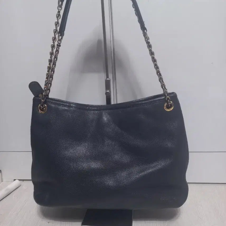 [BUNJANG] Daks DD Line Shoulder Bag - Charcoal / 닥스 DD라인 숄더백. 챠콜