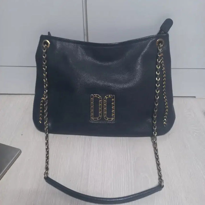 [BUNJANG] Daks DD Line Shoulder Bag - Charcoal / 닥스 DD라인 숄더백. 챠콜