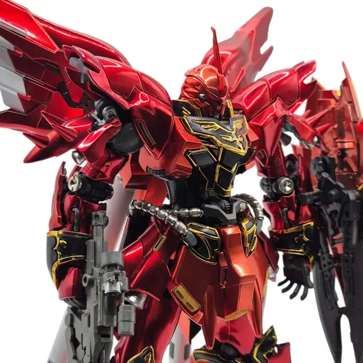 [BUNJANG] Bandai RG Sinanju Special Coating Gundam Model Kit / 메탈파츠 사용 (중상급)  RG 시난주 스페셜 코팅 건담 반다이
