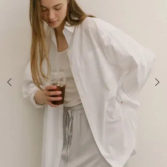 [SOLD OUT] 베뉴엣 Flow Shirts_White 새상품
