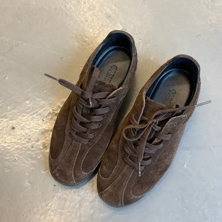 [BUNJANG] Paimont Brown Suede Dress Shoes / 페몬트 드레스 230