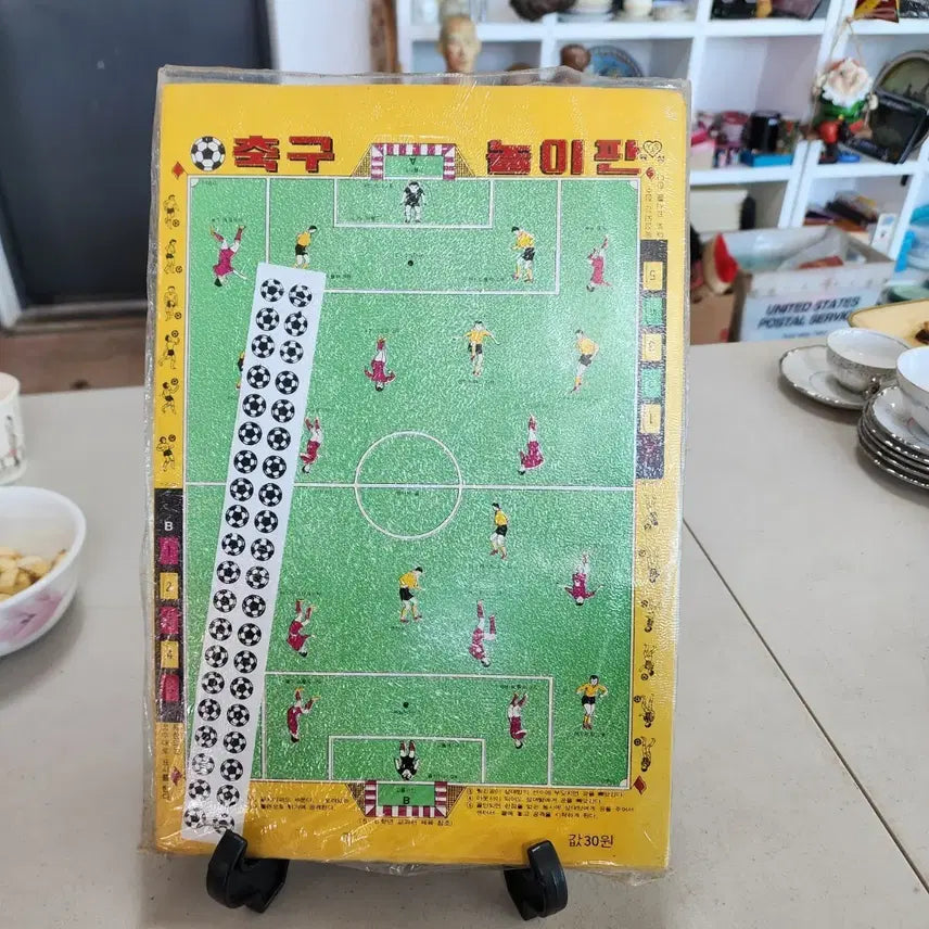 [BUNJANG] Football Game Board 20-Piece Complete Set Original / 축구놀이판 20장 완질 오리지날