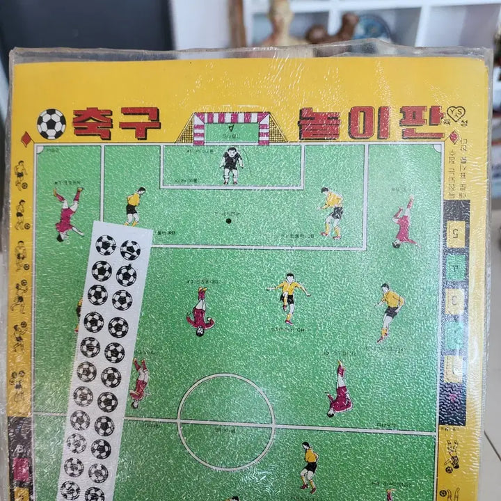 [BUNJANG] Football Game Board 20-Piece Complete Set Original / 축구놀이판 20장 완질 오리지날