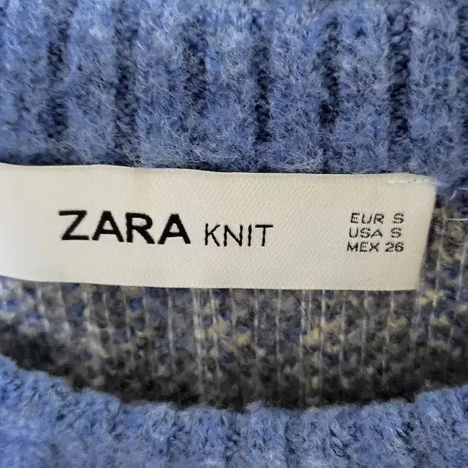 [BUNJANG] ZARA Argyle Knit Sweater / 자라 아가일 니트 스웨터