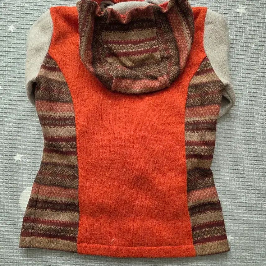 [BUNJANG] Merrell Orange Hooded Sweater / 머렐 오렌지 스웨터 55(90)