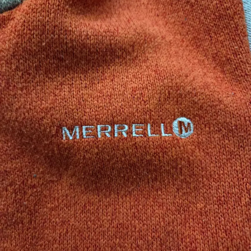 [BUNJANG] Merrell Orange Hooded Sweater / 머렐 오렌지 스웨터 55(90)