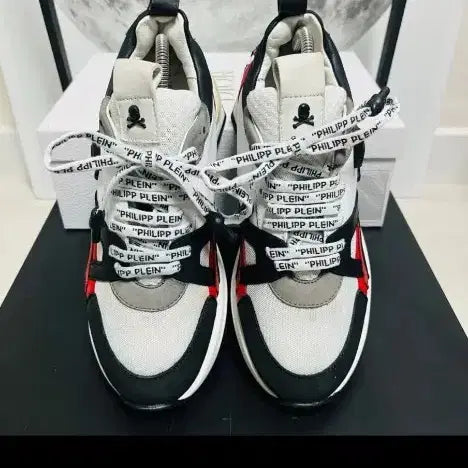 [BUNJANG] Philipp Plein Skull Sneakers (240-245) / (정품)필립플레인 스니커즈( 240-245)