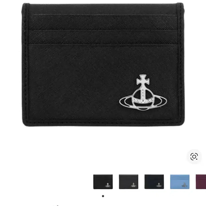 [BUNJANG] Vivienne Westwood Black Card Wallet / 비비안웨스트우드 블랙 카드지갑