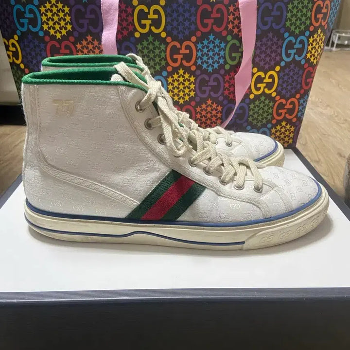 [BUNJANG] Gucci 1977 Tennis Sneakers UK7 / 구찌 1977 스니커스 테니스화 UK7 260