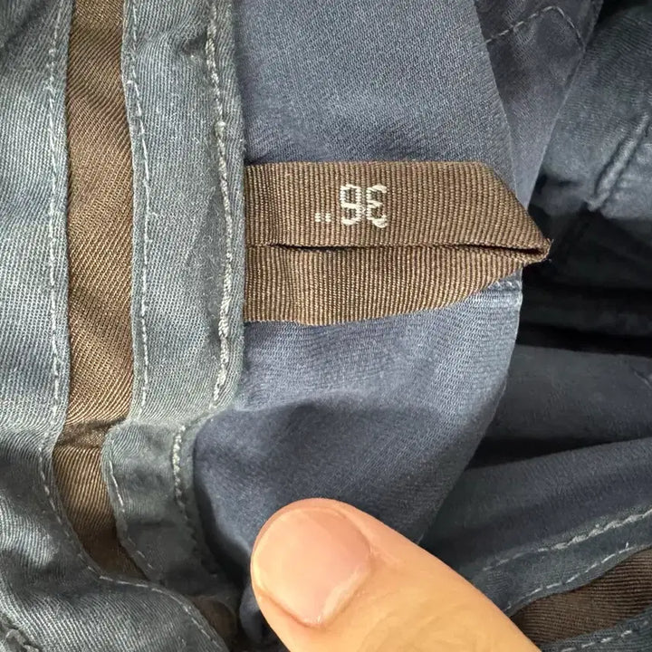 [BUNJANG] Ermenegildo Zegna Cotton Blend Pants / (35-36)에르메네질도 제냐 코튼 혼방팬츠