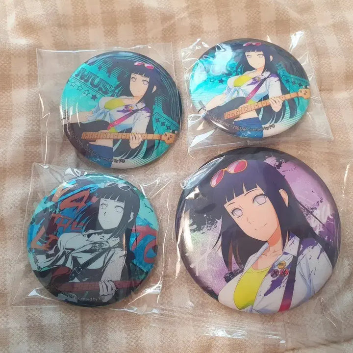 [BUNJANG] Naruto The Live Hinata Badge Bundle Set / 나루토 the live 더 라이브 히나타 뱃지 일괄 판매