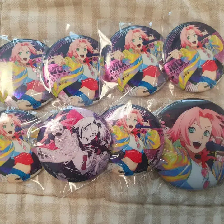 [BUNJANG] Naruto The Live Sakura Badge Bundle Set / 나루토 the live 더 라이브 사쿠라 뱃지 일괄 판매