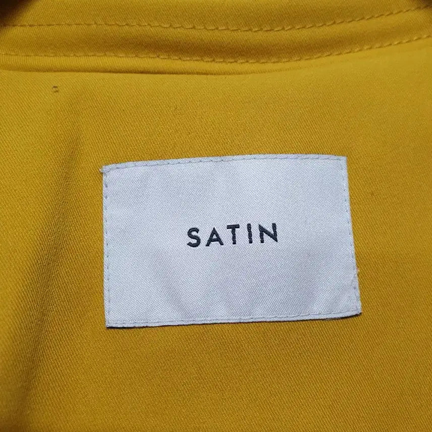 [BUNJANG] Satin Trench Coat / 샤틴 트렌치코트