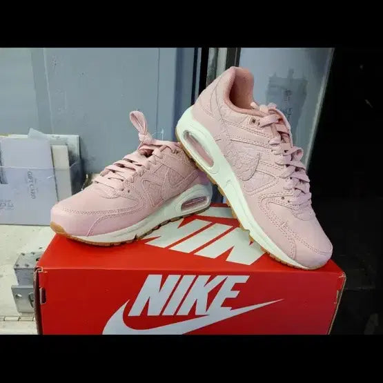 [BUNJANG] Nike Air Max Pink Sneakers / 나이키 에어맥스 핑크 245