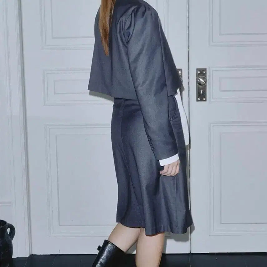 [BUNJANG] She Studio Pleated Midi Skirt / 새상품 쉬스튜디오 스커트 S M