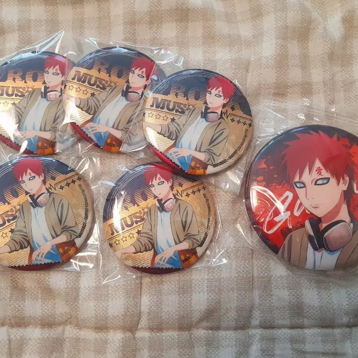 [BUNJANG] Naruto The Live Gaara Badge Bundle / 나루토 the live 더 라이브 가아라 뱃지 일괄판매