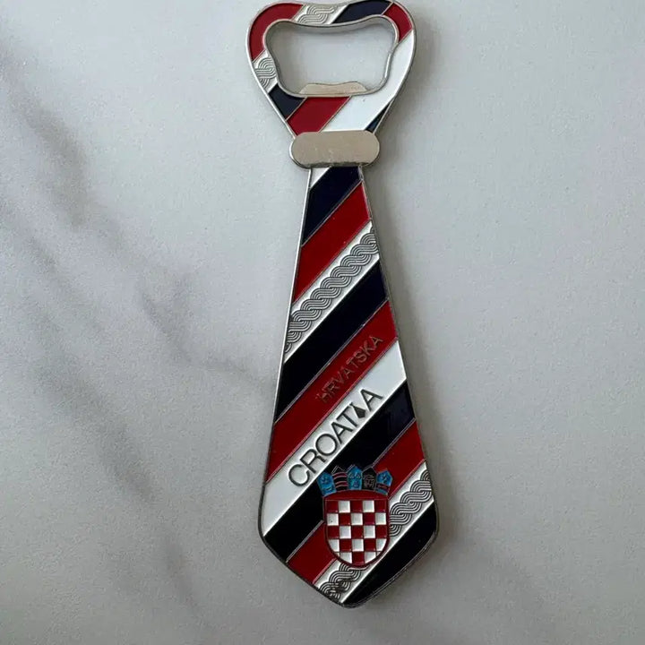 [BUNJANG] Croatia Necktie Bottle Opener Magnet / 크로아티아 넥타이 병따개 마그넷