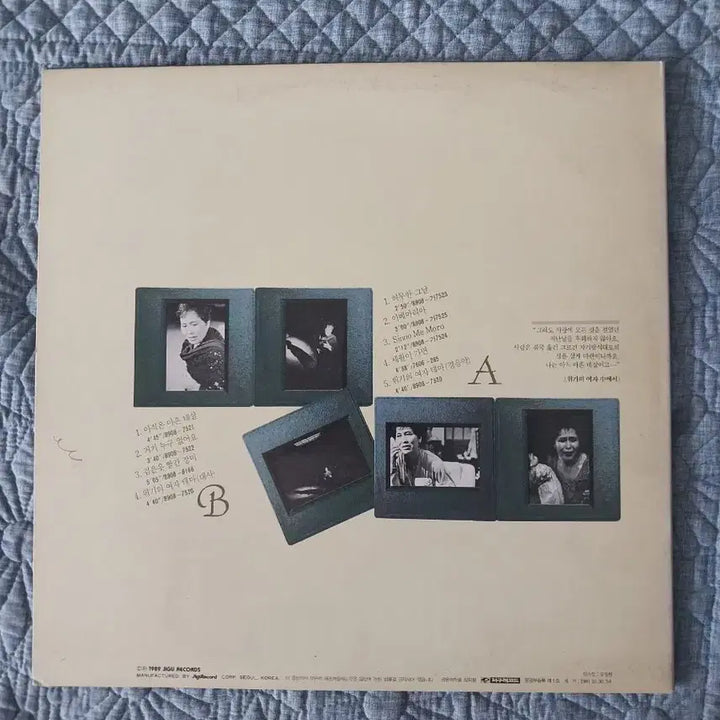 [BUNJANG] Park Jung Ja LP Record / 박정자 엘피